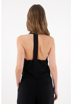 Tennis Chaleco Con Caída Asimétrica Con Acabado Natural Para Mujer