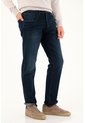 Tennis Jean Azul Recto Tono Oscuro Para Hombre de Tennis
