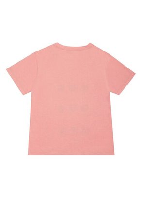 Camiseta Básica Rosada Para Mujer