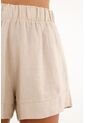 Tennis Bermuda Crudo En 100% Lino Para Mujer de Tennis