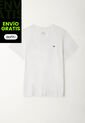 Tennis Camiseta Blanca Cuello En V Para Hombre de Tennis