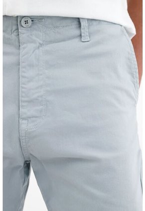 Bermuda Azul Tipo Chino Para Hombre
