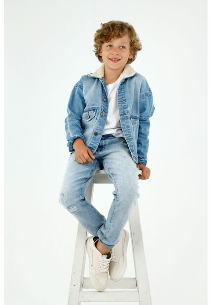 Chaqueta De Jean Para Niño