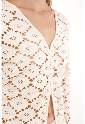 Tennis Camisa En Tejido De Punto Crudo Para Mujer