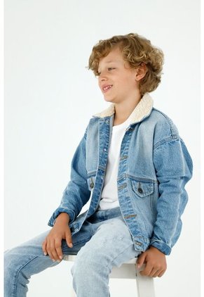 Chaqueta De Jean Para Niño