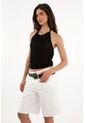 Tennis Camiseta De Tejido Abierto Negra Para Mujer de Tennis