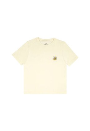 Camiseta Básica Estampada Crudo Para Niño