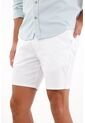 Tennis Bermuda Tipo Chino Blanca Para Hombre de Tennis
