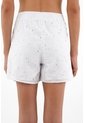 Tennis Bermuda En Ojalillo Blanca Para Mujer de Tennis
