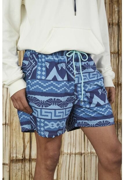 Pantaloneta Estampada Para Hombre