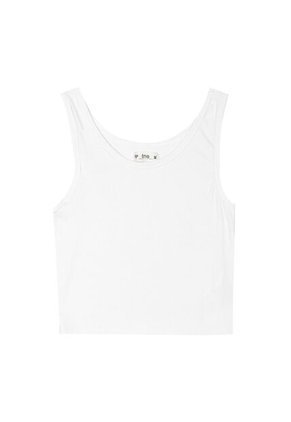 Tennis Camiseta Blanca Ajustada Para Mujer