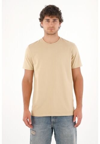 Tennis Camiseta En 100% Algodón Café Para Hombre Tennis