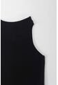 Tennis Camiseta En Tela Tejida Con Brillo Negra Para Mujer de Tennis