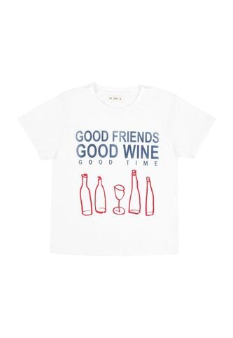 Tennis Camiseta Blanca Estampada Para Mujer Tennis