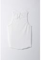 Tennis Camiseta En Tela Tejida Con Brillo Crudo Para Mujer de Tennis