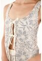 Tennis Crop Con Ajuste De Sesgos En Delantero Para Mujer de Tennis