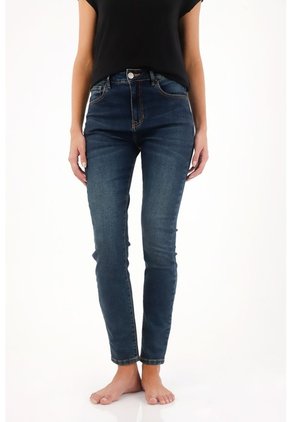 Tennis Jean Jegging Azul Para Mujer