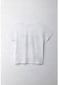 Tennis Camiseta Básica Estampada Blanca Con Acabado Liso Para Mujer de Tennis