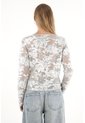 Camiseta Con Efecto Metalizado Manga Larga Para Mujer de Tennis
