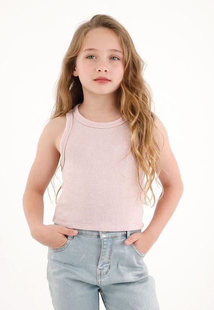 Camiseta Tipo Esqueleto Rosada Para Niña