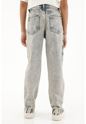 Jean Recto Azul Claro Para Niña