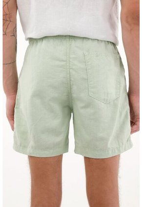 Tennis Bermuda Verde Con Cordón Ajustable Para Hombre