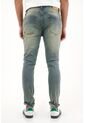 Tennis Jean Azul Super Skinny Para Hombre de Tennis