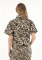 Tennis Camisa Crop Con Estampado De Animal Print Para Mujer de Tennis