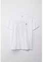 Tennis Camiseta Manga Corta Estampada Blanca Para Hombre de Tennis