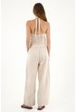 Tennis Enterizo Tipo Wide Leg Crudo Para Mujer de Tennis
