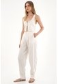 Tennis Camisa Crop En 100% Lino Crudo Para Mujer de Tennis