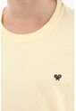 Camiseta Manga Corta Amarilla Para Niño de Tennis