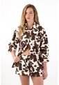 Tennis Falda Corta Con Estampado Animal Print Para Mujer de Tennis