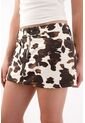 Tennis Falda Corta Con Estampado Animal Print Para Mujer de Tennis
