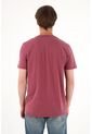 Camiseta Con Raqueta Estampada Roja Para Hombre de Tennis