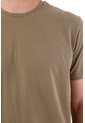 Camiseta Con Raqueta Estampada Café Para Hombre de Tennis