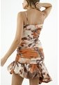 Tennis Vestido Estampado Asimétrico Para Mujer de Tennis