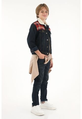 Chaqueta Trucker Forrada En Ovejero Para Niño Tennis