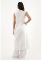 Tennis Kimono Con Manualidad Bordada En 100% Lino Para Mujer de Tennis