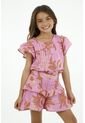 Camisa Rosada Para Niña de Tennis