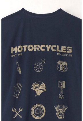 Tennis Camiseta Básica Azul Con Diseño Limpio Para Hombre