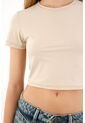 Tennis Camiseta Ajustada Tipo Crop Crudo Para Mujer de Tennis