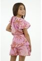 Camisa Rosada Para Niña de Tennis