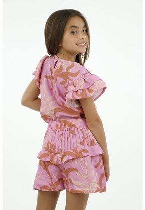Camisa Rosada Para Niña