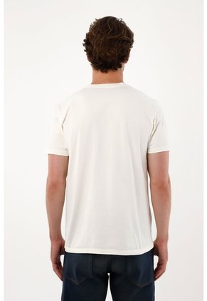 Tennis Camiseta Manga Corta En Tela Jersey Crudo Para Hombre