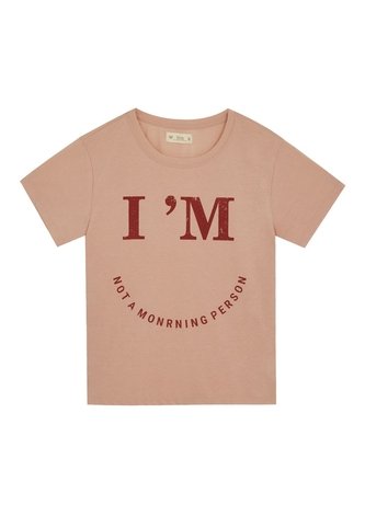 Camiseta Básica Rosada Para Mujer Tennis