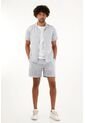 Tennis Camisa Tipo Bowling Crudo Para Hombre de Tennis