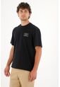 Tennis Camiseta Jersey Con Mini Aplique Negra Para Hombre de Tennis