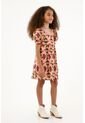 Vestido Corto Con Estampado De Mariposas Para Niña de Tennis