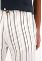 Tennis Bermuda Con Diseño A Rayas Para Hombre de Tennis